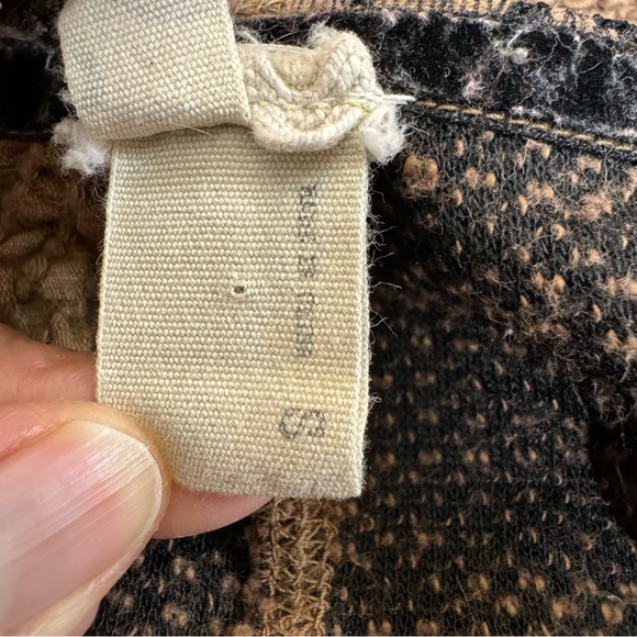 GIMMICKS by BKE Patch Cardigan Women's Size Small Brown with Lace Hood - Picture 4 of 9